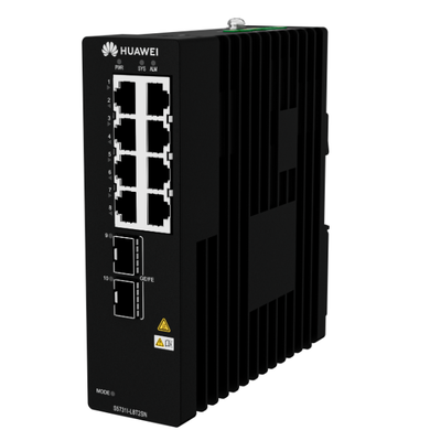 هواوي S5731I-L8T2SN محول إيثرنت صناعي | محول DIN-Rail مُدار بـ 8 منافذ جيجابت