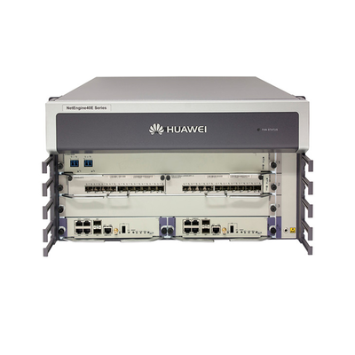 هواوي جهاز التوجيه السحابي الأساسي، CR5P03BASD75، جهاز التوجيه NE40E-X3A، 2 MPUs/2 طاقة تيار مستمر/بدون برامج