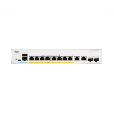 Cisco C1200-8T-E-2G Catalyst 1200 Series محول جيجابت إيثرنت ذو 8 منافذ مع وصلتين SFP