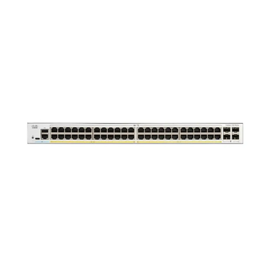 سيسكو C1200-48P-4X 48-البوابة جيجابيت PoE + التبديل، 4x 10G SFP + Uplinks