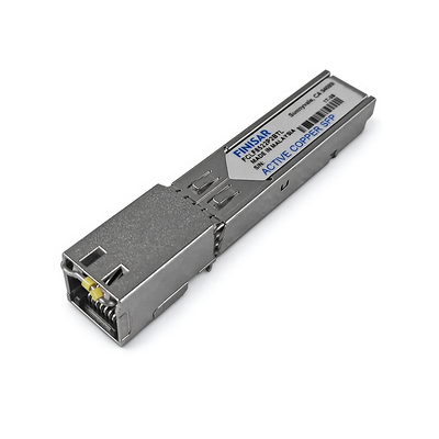 Finisar FCLF8522P2BTL 1000BASE-T جهاز إرسال واستقبال SFP نحاسي 10/100/1000 ميجا بت في الثانية RJ45 100 متر