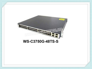 محول شبكة Cisco Gigabit Ethernet WS-C3750G-48TS-S 48Ports