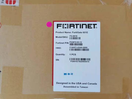 FG-601E Fortinet NGFW سلسلة المدى المتوسط ​​FortiGate 601E 2x 10 GE SFP + فتحات